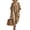 51#Khaki, variant on Women Long Sleeve Wide Leg Jumpsuit Beach Palazzo Pants One Piece Jumpsuit Blue 2XL