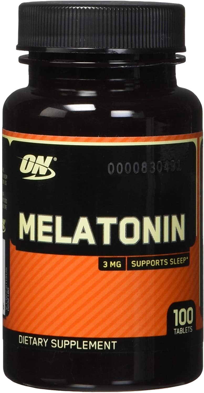 Optimum Nutrition | MELATONIN 3 mg - Sleep Support, Dietary Supplement, Value Pack | 200 Tablets (2-PACK)