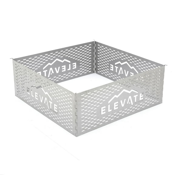 Elevate Outdoor Stainless Steel Fire Pit
