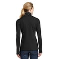 thumbnail image 2 of Sport-Tek Women's Stretch Contrast Full-Zip Jacket, 2 of 4