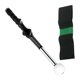 thumbnail image 1 of Entrenador de swing de golf telescópico para adultos al aire libre, agarre cómodo, práctica de golf cálida Correa de entrenador verde, 1 of 9