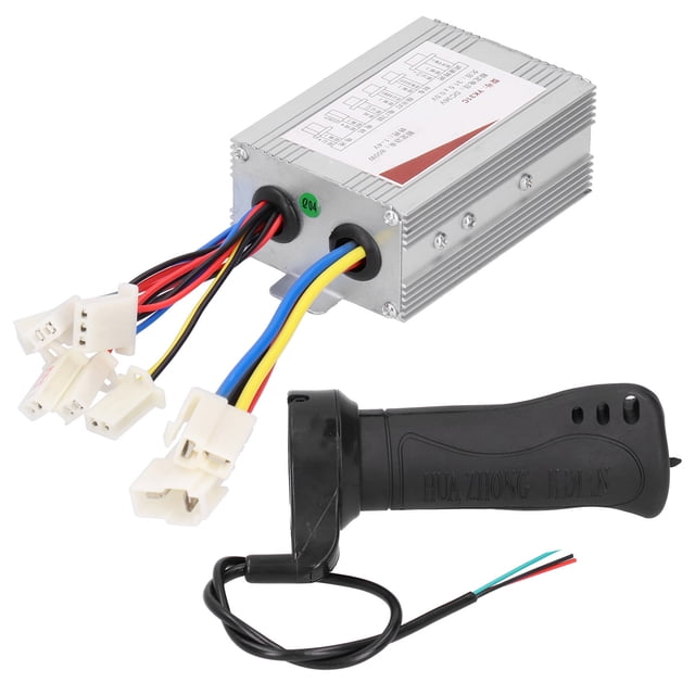 Kit de acelerador de cable corto para bicicleta eléctrica, scooter, 36 V, 800 W