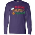 thumbnail image 3 of Inktastic Christmas Holiday Baking Squad Long Sleeve T-Shirt, 3 of 5