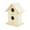 4-Khaki, variant on BirdHouses for Outside with Pole, Wood Birdhouse for Outdoors Hanging Garden Patio Decorative for Swallow Sparrow Hummingbird Throstle Outdoor Nesting Box