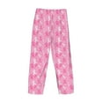 thumbnail image 5 of Xecao Breast Cancer Awareness (3) Men's Straight Lounge Pajama Pants: The Ultimate in Comfortable Sleepwear, 5 of 9