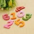 thumbnail image 6 of Esho Kids Wooden Cartoon Large Numbers Fridge Magnet Decoration Baby Educational Toys, 6 of 8