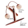thumbnail image 2 of Counting Cordless Skipping Rope Adult Dual-purpose Electronic Counting Skipping Rope (pink), 2 of 5
