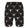 thumbnail image 3 of Fotbe Western Cowboy Trajes de Baño Estampados para Hombre, Shorts de Verano de Secado Rápido, Ropa de Playa, Bañadores-X-Large, 3 of 6