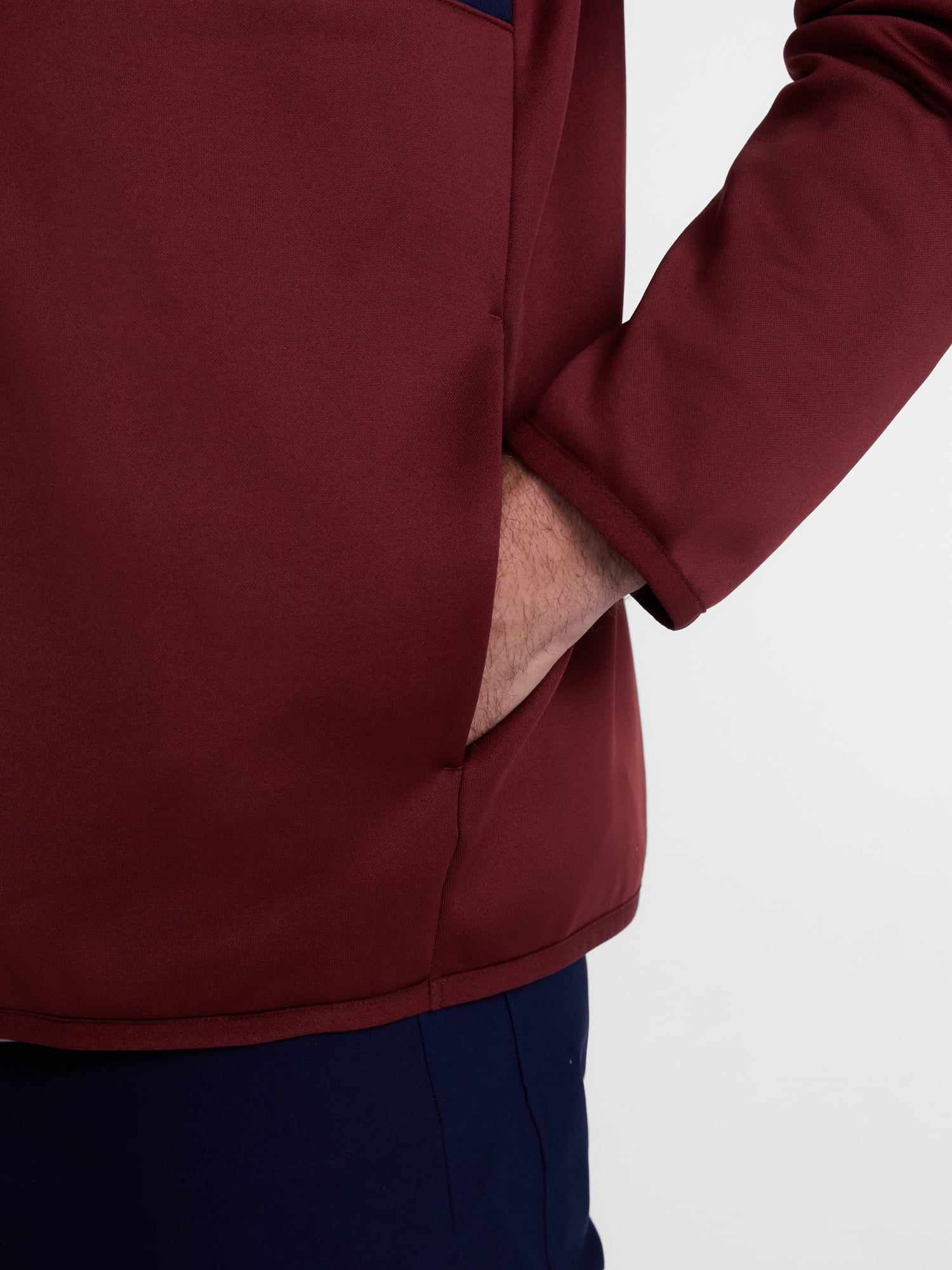 Ozark Trail Men's Half Zip Pullover with Long Sleeves, Sizes S-3XL