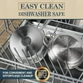 thumbnail image 6 of 3 Quart Saucepan with Lid & Steamer, Stainless Steel Sauce Pan with Triply Bottom, 3 QT Sauce Pot, Nonstick Saucepan Induction Compatible, 6 of 7