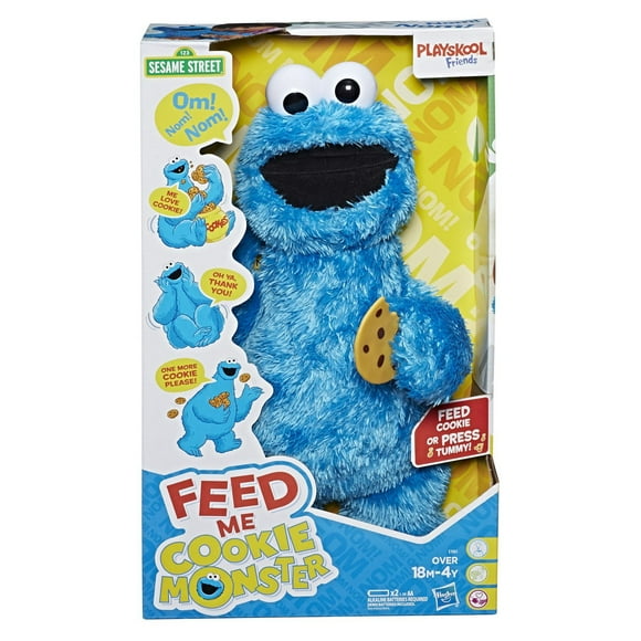 Playskool Friends Sesame Street Feed Me Cookie Monster Plush
