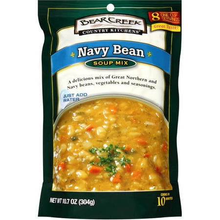Bear Creek Navy Bean Soup Mix, 10.7 oz (Best Vegetarian Bean Soup)