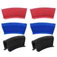 thumbnail image 1 of SHOWERORO 3 Pairs of Saucepan Handle Covers Silicone Heat Resistant for Cooking, 1 of 5