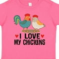 thumbnail image 4 of Inktastic Chicken Farmer I Love My Chickens Boys or Girls Toddler T-Shirt, 4 of 5