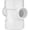 Multicolor, variant on Charlotte Pipe Schedule 40 3 in. Hub x 3 in. Dia. Hub PVC Sanitary Tee