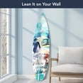 thumbnail image 3 of American Art Decor Dogtown Collage Surfboard Plaque Wall Sign - 15" x 59.625", 3 of 6