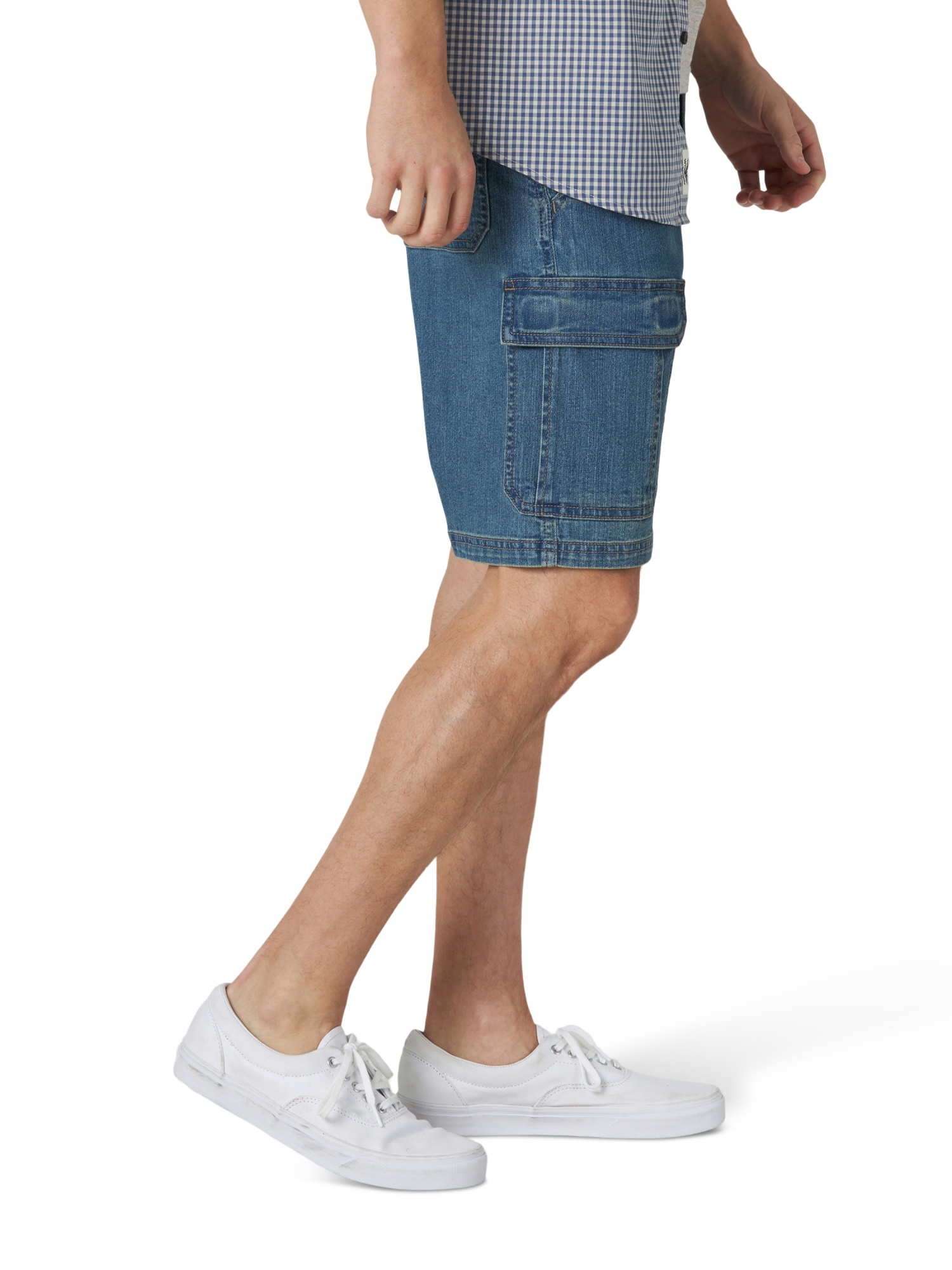 Wrangler Men's 7-Pocket Cargo Denim Shorts photo 3