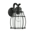 thumbnail image 2 of Lighting CHARLOTTE Industrial 1 Light Textured Black Outdoor Wall Sconce 11" Tall, 2 of 4