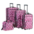 thumbnail image 2 of Rockland Luggage Galleria 4 Piece Softside Expandable Luggage Set F46, 2 of 2