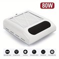 thumbnail image 4 of Colector de polvo de uñas Colector de polvo de uñas eléctrico de 80W, aspiradora de polvo de uñas, máquina de succión de polvo de salón de uñas de velocidad ajustable con filtro, 4 of 8