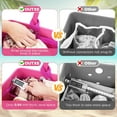 thumbnail image 3 of XL Bogg Bag Mesh Insert Organizer Pouch Lightweight Divider Pocket Compatible with Original Large Beach Tote Bag Inner Storage Accessories, 3 of 7