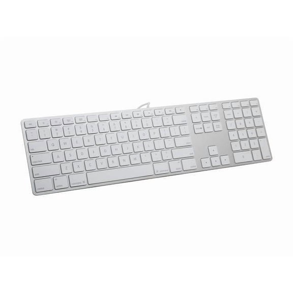 Apple Full Size USB Wired Keyboard with Numeric Keypad, White - MB110LL/B