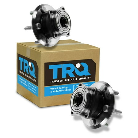 TRQ Wheel Bearing & Hub Assembly Rear Left Right PAIR for Vibe Matrix AWD BHA53727