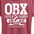 thumbnail image 3 of Instant Message - Obx Lighthouse North Carolina - Destination Vacation - Women's Short Sleeve Graphic T-Shirt, 3 of 6