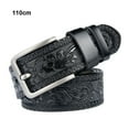 thumbnail image 3 of Thinsony Fashionable And Functional Fashion Printing Belt For Men Flexible And Smooth Black 110cm 1Set, 3 of 6