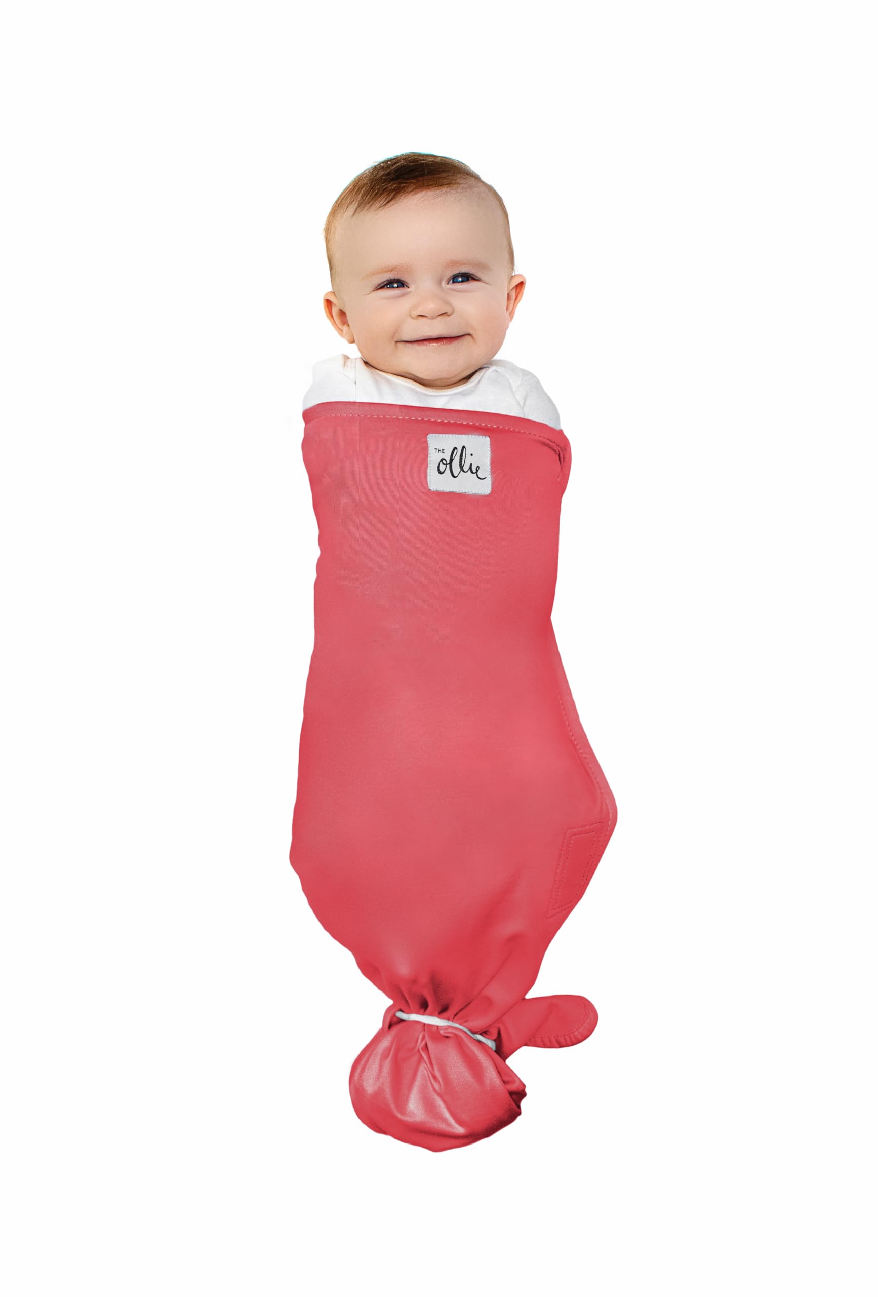 The Ollie Swaddle - Helps to Reduce The Moro (Startle) Reflex - Made from a Custom Designed Moisture-Wicking Material (Sunset)