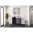 thumbnail image 2 of Lexora Home Zilara 36" Single Marble Top Bathroom Vanity with Black Faucet, 2 of 15
