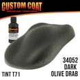 thumbnail image 2 of Custom Coat 34052 USMC Dark Olive Drab T71 Urethane Roll-On, Brush-On or Spray-On Truck Bed Liner, 1 Gallon Kit with Roller Applicator Kit, 2 of 8