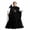 00-Black80, variant on Lullu Little Girls Halloween Party Dress Up Sleeveless Tulle Dress Witch Co_Stume, Black