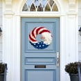 thumbnail image 6 of GASTROPOD 2D Brave Eagle Wings Flag Wreath,Eagle Flag Wreath,Brave Wings Wreath,Eagle Wreath,Independence Day Summer Retro Garland Decorations 4th of July Summer Decorations for Front Door (11.81in), 6 of 7
