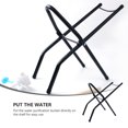 thumbnail image 3 of EeaseCA 1Pc Inverted Drinking Fountain Stand Water Bucket Bracket for Outdoor (Black), 3 of 9