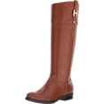 thumbnail image 1 of Bota Tommy Hilfiger SHYENNE de piel para mujer, color coñac 7.5US, 1 of 1