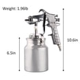 thumbnail image 2 of Pistola de pintura ZHONG AN Professional de alta presión de 1000 ml, 2 of 7