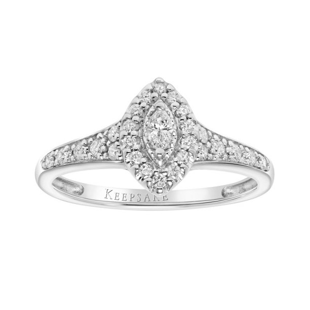 Keepsake Keepsake Sequoia 1/4ctw Certified Diamond Marquise Shape