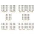 thumbnail image 3 of 200 Pcs Lyre Harp Tuning Pin Nails with 200 Pcs Rivets Set for Lyre Harp Small Harp Musical Stringed Instrument, 3 of 7
