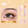 thumbnail image 1 of Beauty Gradient Glitter Eyeshadow Stick, One-Swipe Shimmer & Matte Eyeshadow Pen for Beginners, Long-Lasting & High Color Pigment, 6 Colors Available, 1 of 8