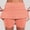 Watermelon Red women high waisted shorts skirt a1, variant on Cagogo Women's High Waisted Polka Dot Sport Shorts Skirt Slim Fit Quick Dry Athletic Tennis Running Golf Workout Yoga Beach Lounge Activewear, Dark Blue L