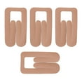 thumbnail image 1 of cintas de kinesiología deportiva resistentes al agua, precortadas, elásticas, para rodilla, rótula y menisco, color piel., 1 of 14