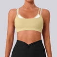 thumbnail image 5 of Sujetáneos Deportivos Acolchados para Mujeres Color-Bloqueado de Alta Resistencia Amortiguador de Choques Elástico Respirable Entrenamiento Gimnasio Yoga Uso Diario, 5 of 5