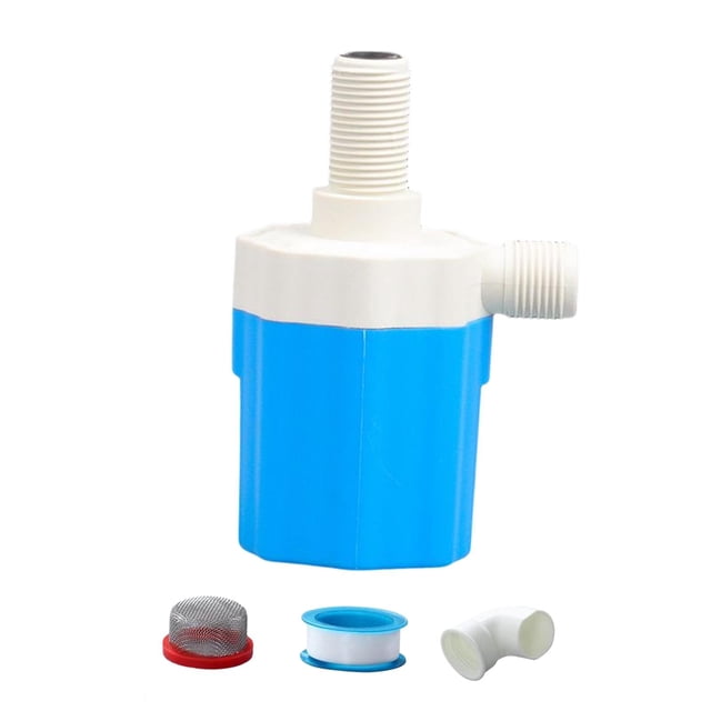 Flotador de agua automático, reemplazos, líquido de agua duradero de rosca macho de 1/2 "3/4" Entrada superior de 1/2inch Cola Control de niveles de flotador