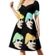 thumbnail image 3 of 2 Vestido de manga corta Vestido de cumpleaños Vestidos de mujer para ocasiones especiales Vestido, 3 of 7