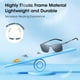 thumbnail image 4 of Anteojos de sol Xoxocos para golf con lentes polarizadas marrones HD para hombres, 4 of 9
