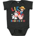 thumbnail image 3 of Inktastic Farmer Tractor Eieio Little Bro Boys Baby Bodysuit, 3 of 5