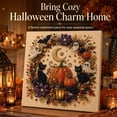 thumbnail image 4 of Halloween Ghost Pearl Art DIY Kit, Spooky Cute Diamond Painting Crafts for Adults, Fall Home Decor Wall Art Painting Kit, 4 of 13