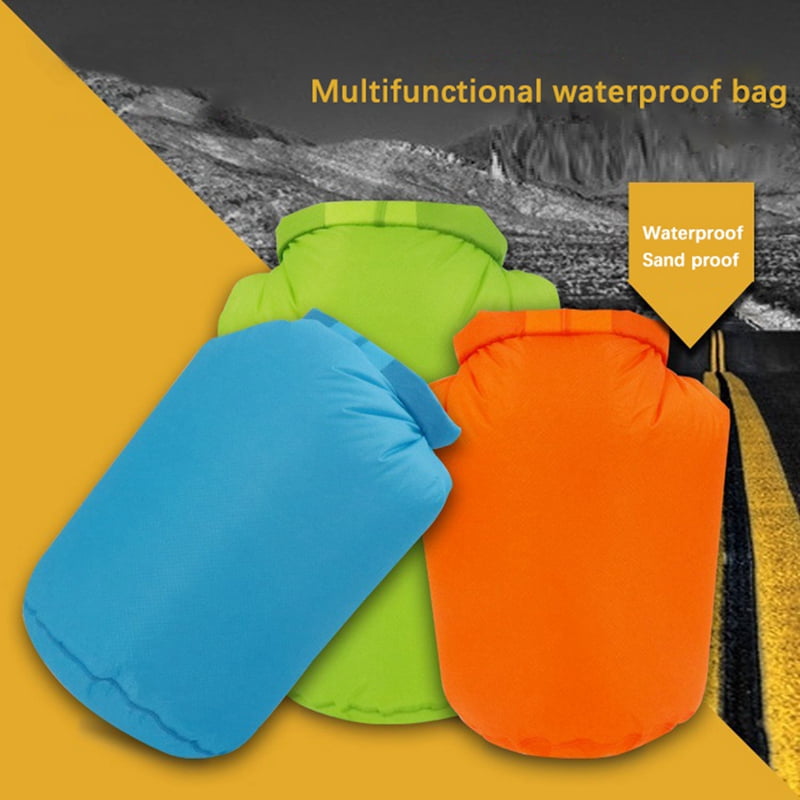 Waterproof Dry Bag Fully Submersible 3pk Ultra Lightweight Airtight