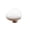 White, variant on Colorful Heart Shaped Toilet Button Toilet Press Buttons Add a Burst of Color to Your Bathroom Decor 4PCS